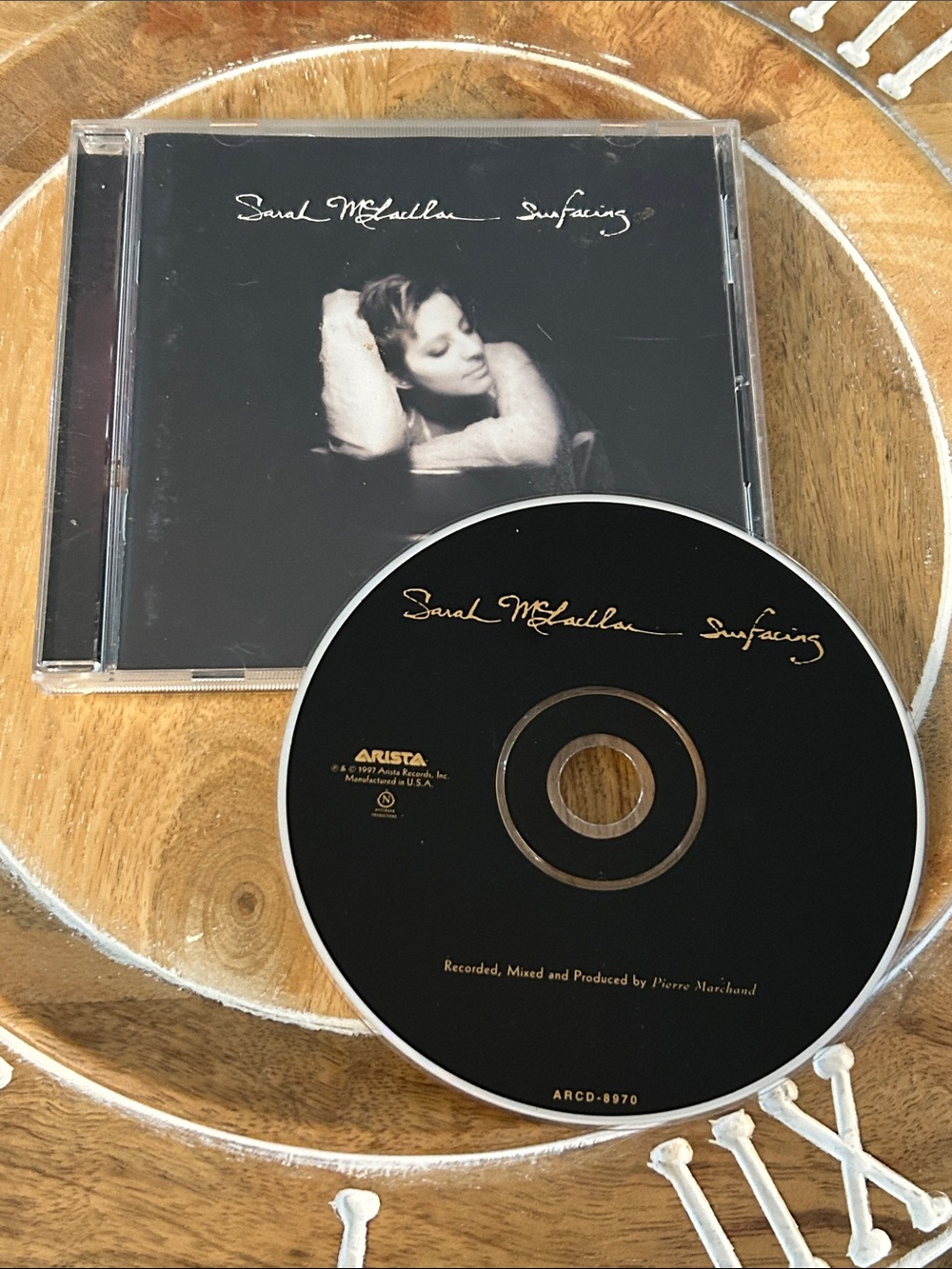 Sarah McLaughlan "Surfacing" music CD Canadian Artist Grammy award winner